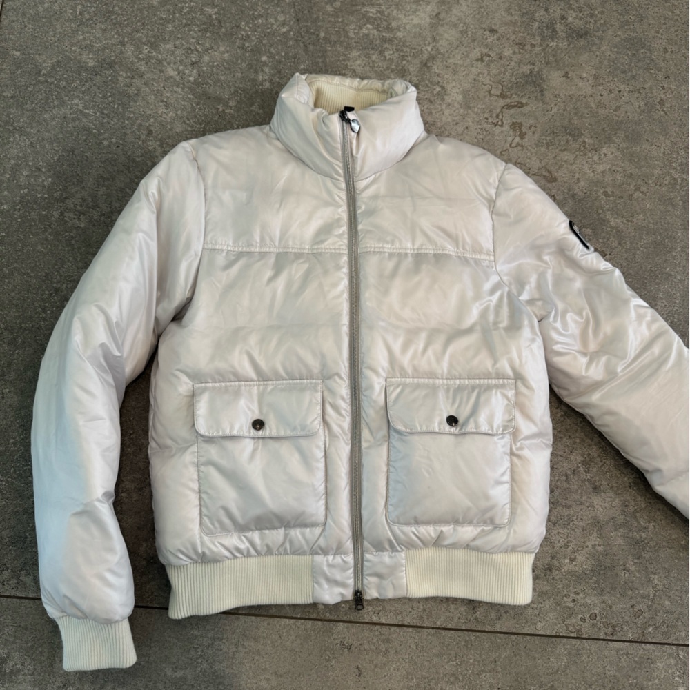 Emporio Armani White Puffer Jacket